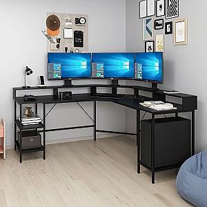 Masa de birou Trendy Putere Negru