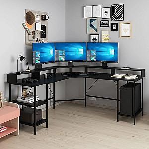 Masa de birou Trendy Putere Negru