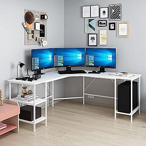 Masa de birou Trendy Power L Alb