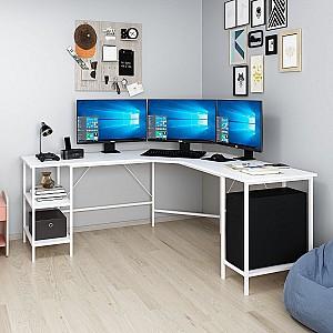 Masa de birou Trendy Power L Alb