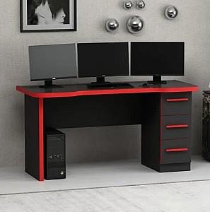 Masa gaming Trendy Phoenix 10 Negru/Rosu