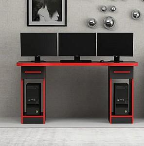 Masa gaming Trendy Phoenix 2 Negru/Rosu