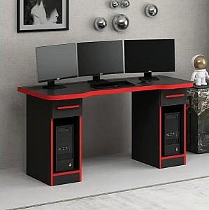 Masa gaming Trendy Phoenix 2 Negru/Rosu