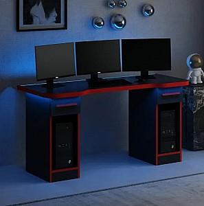 Masa gaming Trendy Phoenix 2 Negru/Rosu