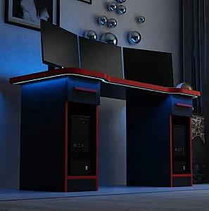 Masa gaming Trendy Phoenix 2 Negru/Rosu