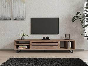 Tumba pentru televizor Trendy Safir Pin Atlantic (Maro)