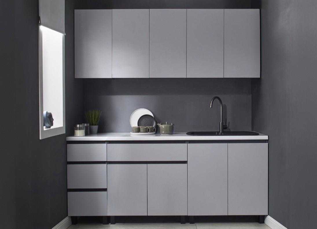 Set mobila bucatarie Ambianta Astra 2 m Gri