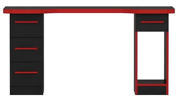 Masa gaming Trendy Phoenix 5 Negru/Rosu