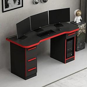 Masa gaming Trendy Phoenix 5 Negru/Rosu