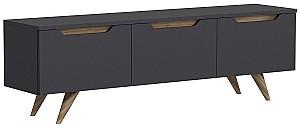 Tumba pentru televizor Trendy Prag Antracit (Gri)/Stejar (Bej)