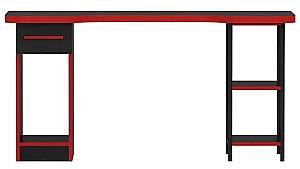 Masa gaming Trendy Phoenix 6 Negru/Rosu