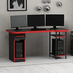 Masa gaming Trendy Phoenix 6 Negru/Rosu