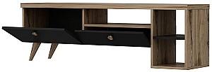 Tumba pentru televizor Trendy Parion Negru/Stejar (Maro)