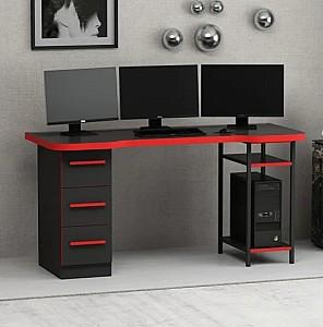 Masa gaming Trendy Phoenix 7 Negru/Rosu