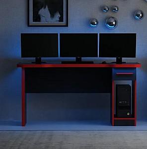 Masa gaming Trendy Phoenix 9 Negru/Rosu