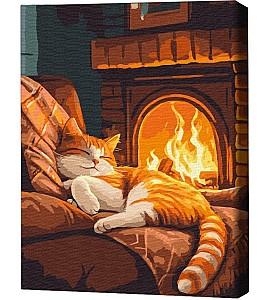 Tablou pe numere BrushMe Căldură și tors 40х50 cm (fără cutie)