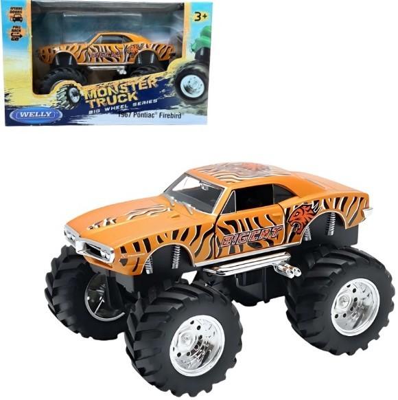 Masina jucarie Welly Monster Truck Pontiac Firebird 1967