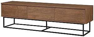 Tumba pentru televizor Trendy Milo 180 Nuc (Maro)/Negru