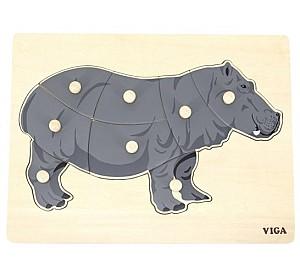 Puzzle VIGA Hipopotam 44604