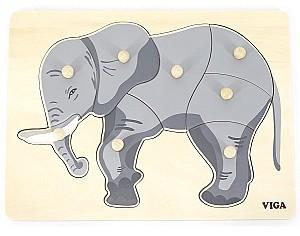 Puzzle VIGA Elefant 44601
