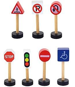 Set de jucarii VIGA Semne de circulație (50817)