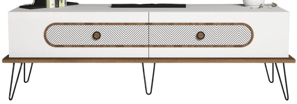 Tumba pentru televizor Trendy Ekol Alb