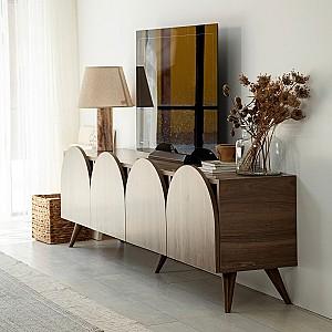 Tumba pentru televizor Trendy Mesta Nuc (Maro) v2