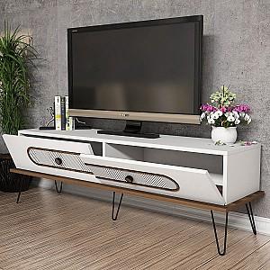 Tumba pentru televizor Trendy Ekol Alb