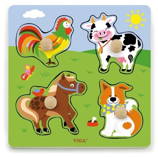 Puzzle VIGA Animalele de la fermă 50839