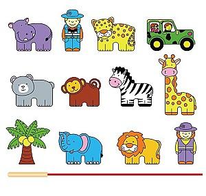 Joc de masa VIGA Zoo 59549