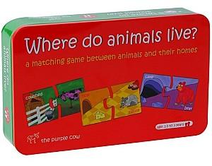 Puzzle Momki Unde locuiesc animalele (MK773)