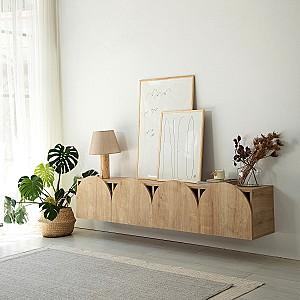 Tumba pentru televizor Trendy Mesta Stejar (Bej)