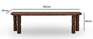 Tumba pentru televizor Trendy Ida Nuc (Maro)