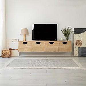 Tumba pentru televizor Trendy Four Seasons Stejar (Bej)