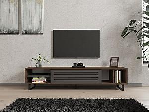 Tumba pentru televizor Trendy Eray Nuc (Maro)/Antracit (Gri)
