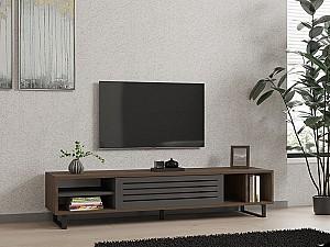 Tumba pentru televizor Trendy Eray Nuc (Maro)/Antracit (Gri)