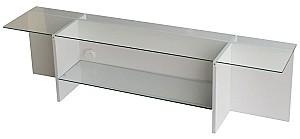 Tumba pentru televizor Trendy Evadare Alb