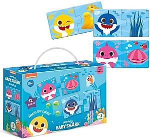 Puzzle Dodo Potrivește culorile, seria Baby Shark (200586)