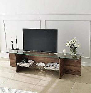 Tumba pentru televizor Trendy Evadare Nuc (Maro)