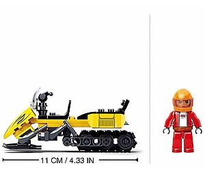 Constructor Sluban Snowmobile ATV (B0951)