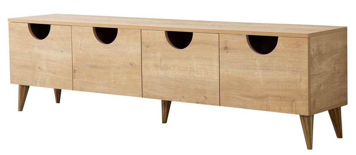 Tumba pentru televizor Trendy Four Seasons Stejar (Bej) v2