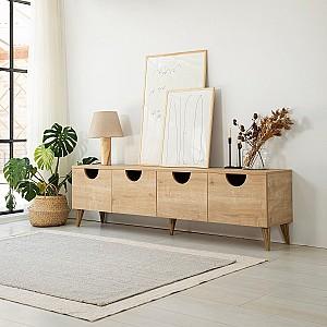 Tumba pentru televizor Trendy Four Seasons Stejar (Bej) v2