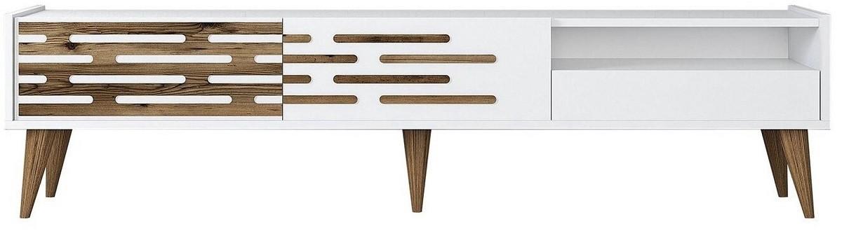 Tumba pentru televizor Trendy Valensiya Alb