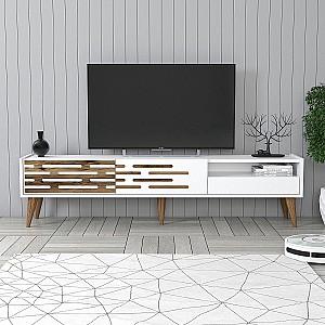 Tumba pentru televizor Trendy Valensiya Alb