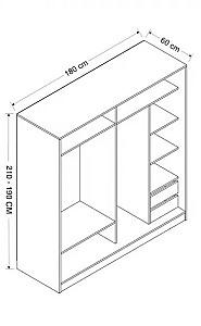 Dulap-cupe Trendy Kale 3964