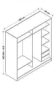 Dulap-cupe Trendy Kale 3963