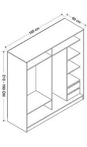 Dulap-cupe Trendy Kale 3969