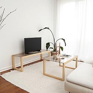 Tumba pentru televizor Trendy Via Natural (Bej)