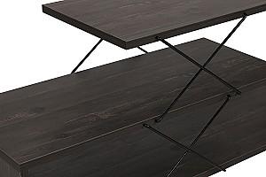 Tumba pentru televizor Trendy Zigzag Maro inchis