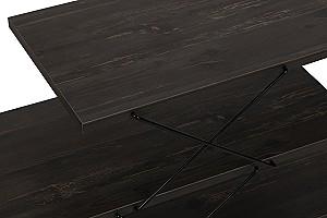 Tumba pentru televizor Trendy Zigzag Maro inchis